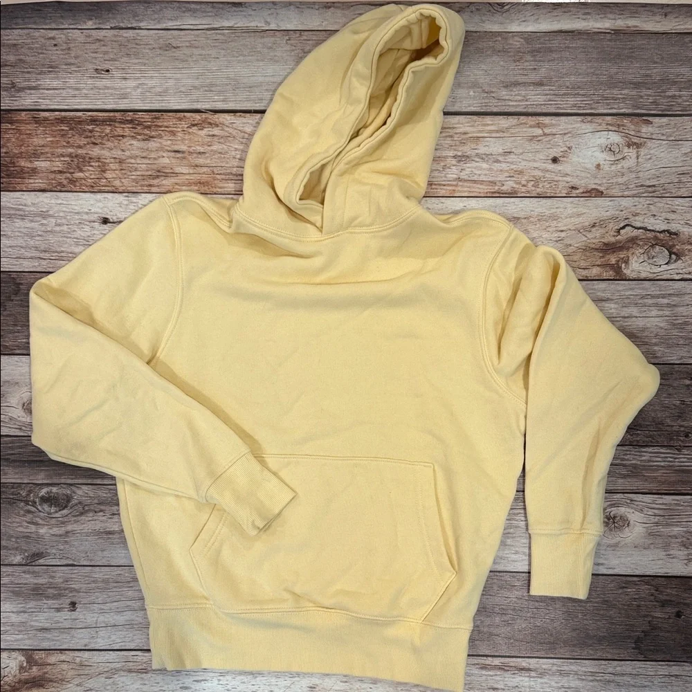 Old Navy Yellow Oversized Comfy Hoodie - Picture 1 of 1